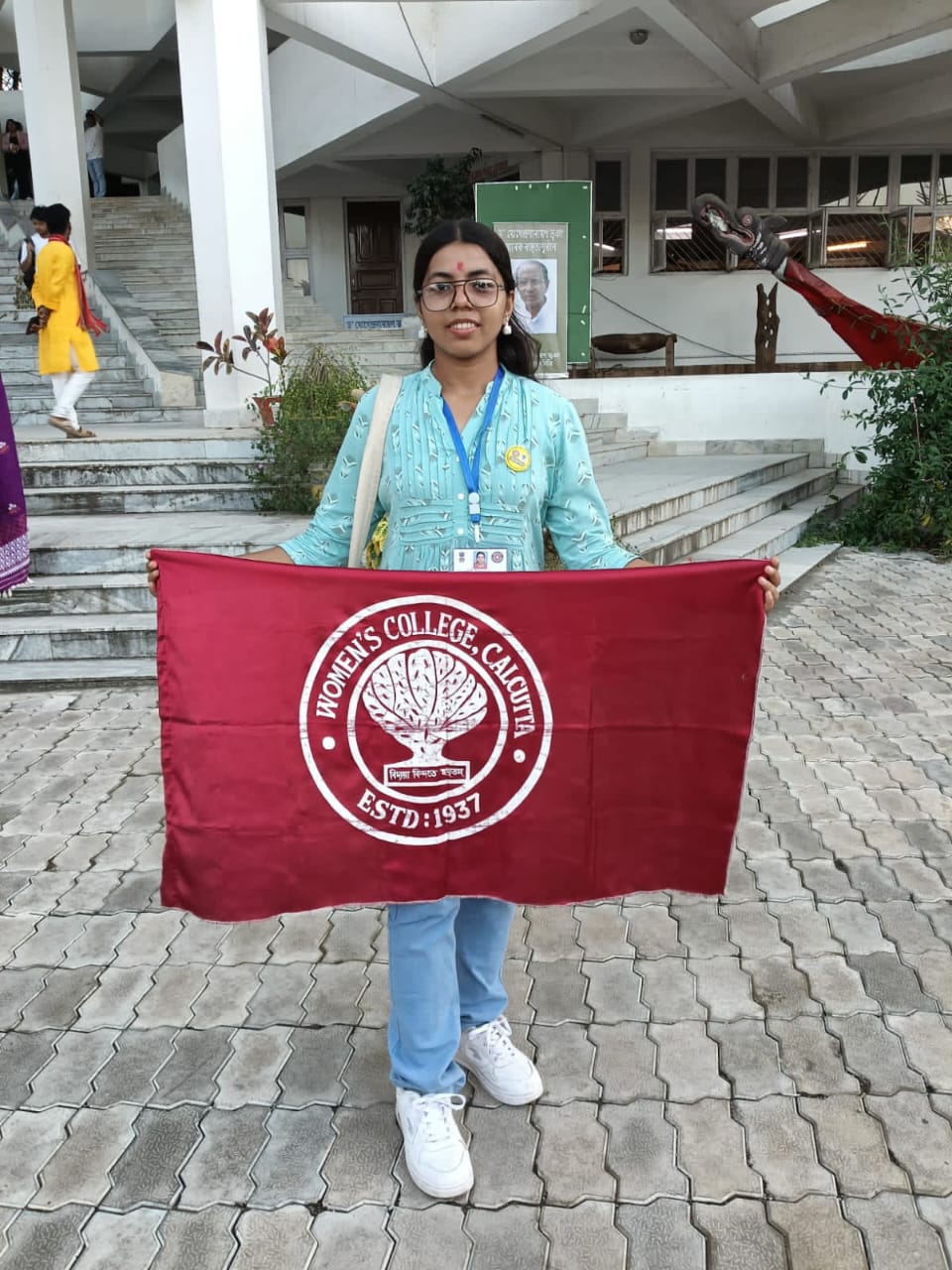 Our NSS volunteer, Aditi Mukherjee participated in the Pre Republic Day  Parade Selection Camp in Guwahati University from 7th November to 16th November, 2024