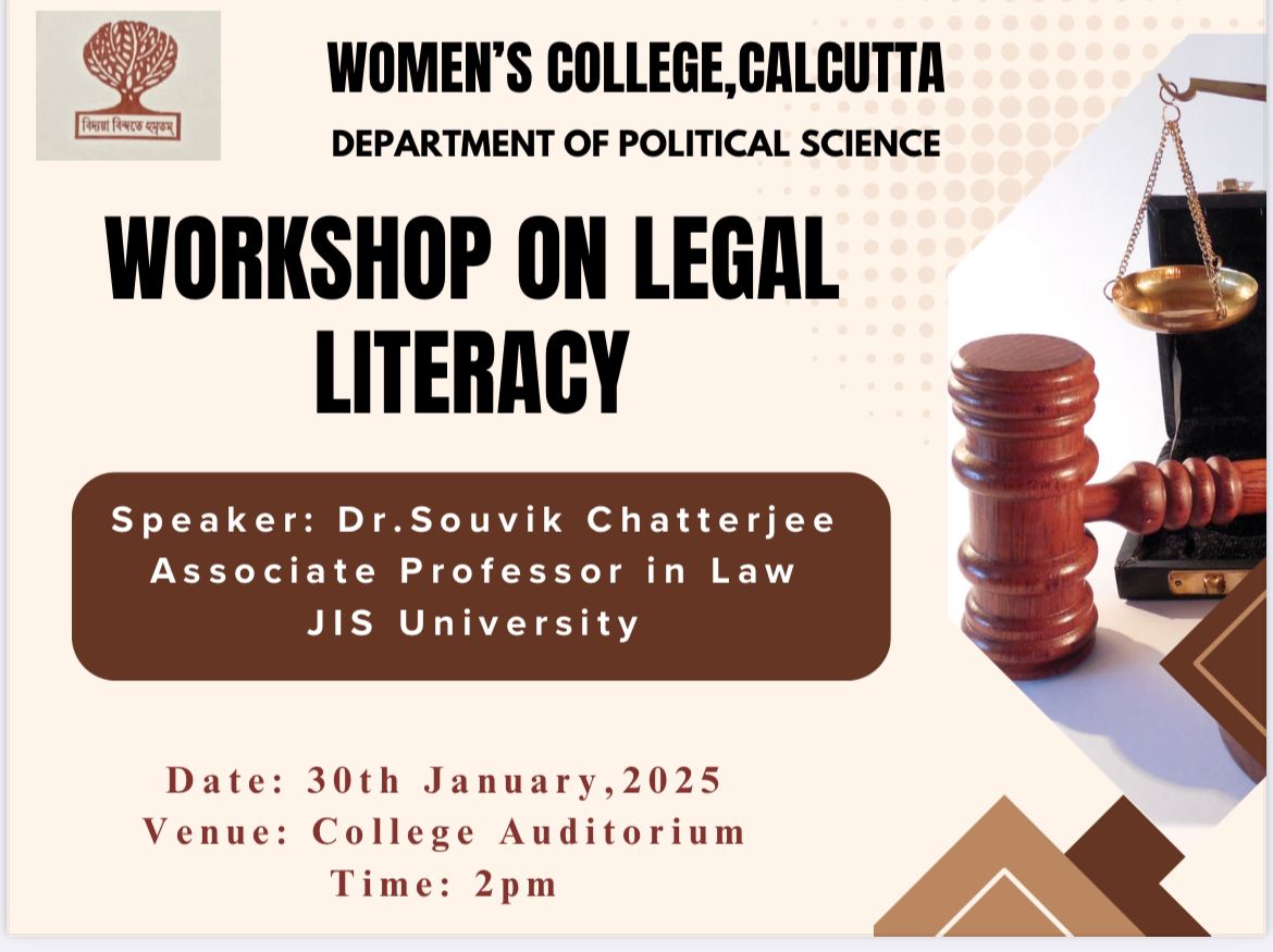 WORKSHOP ON LEGAL LITERACY