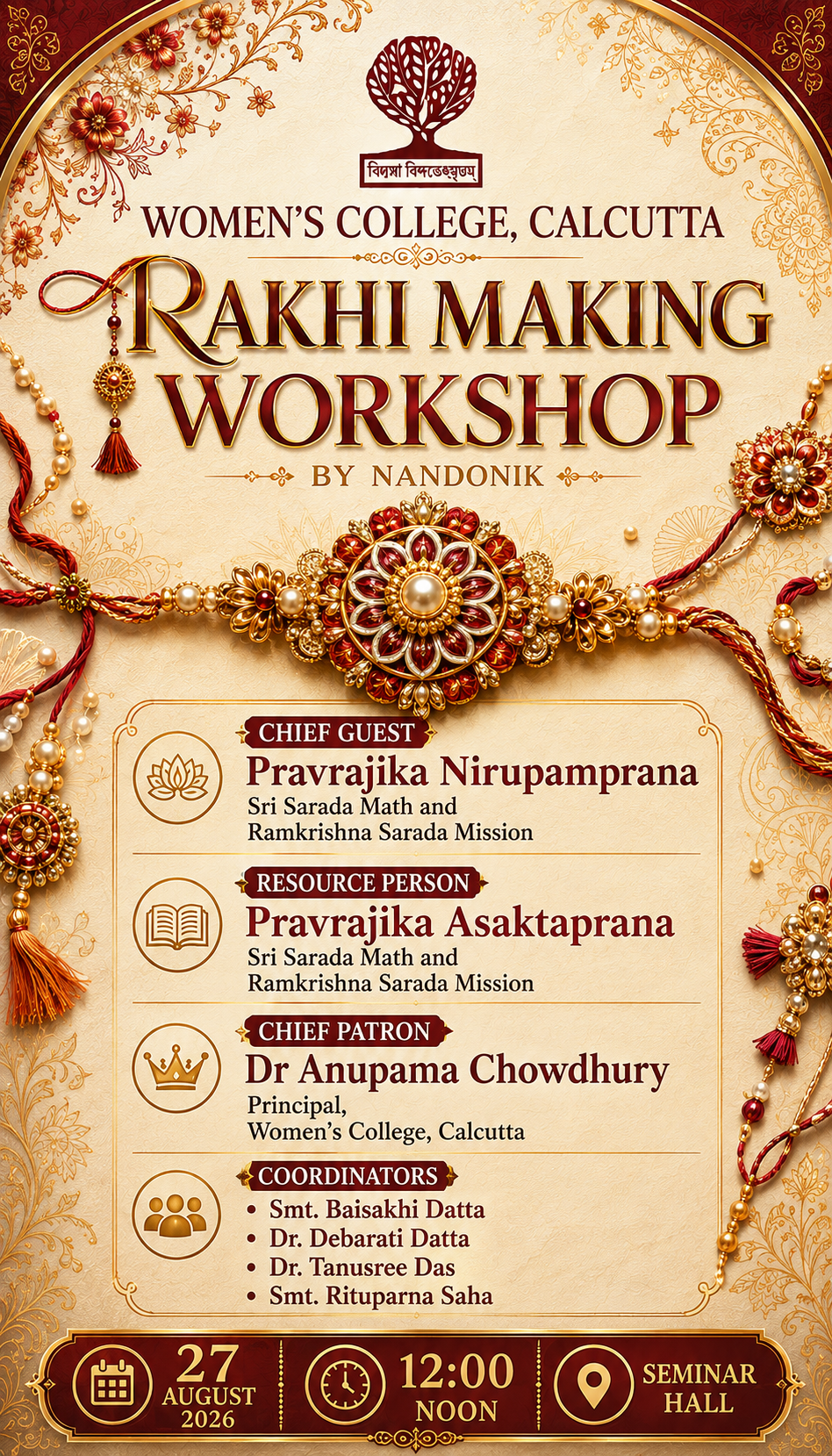 Rakhi Making Workshop